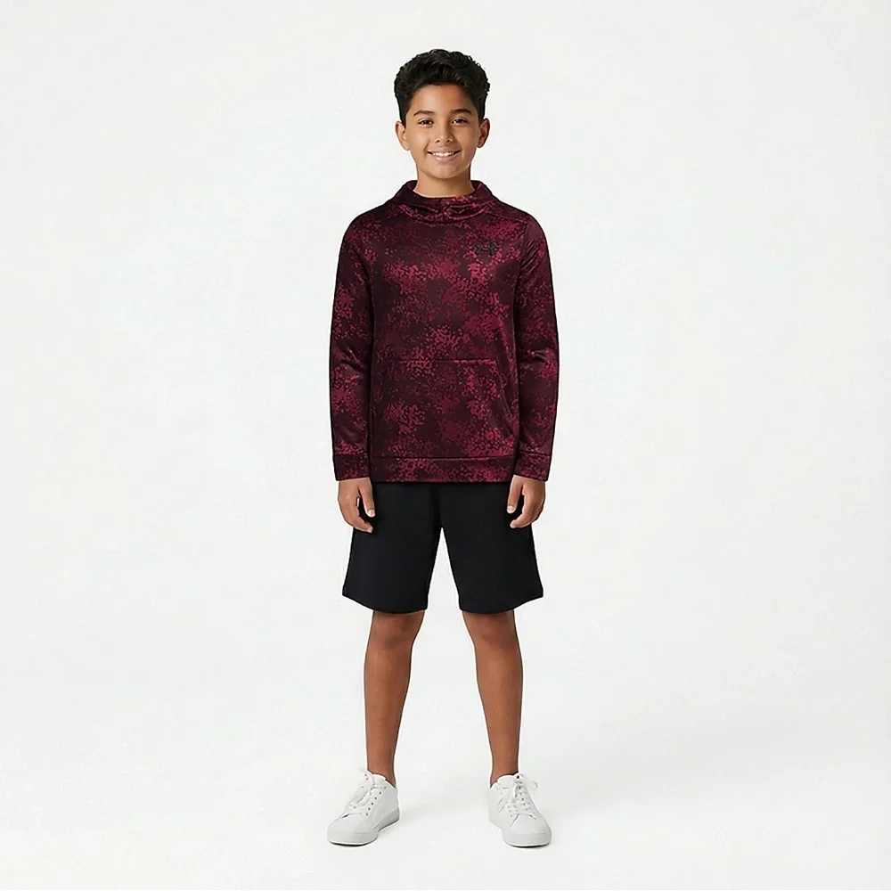 NWT Under Armour Kids' Burgundy Hoodie